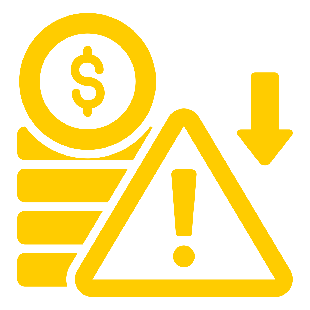 A graphic depicting Low risk to preserve capital